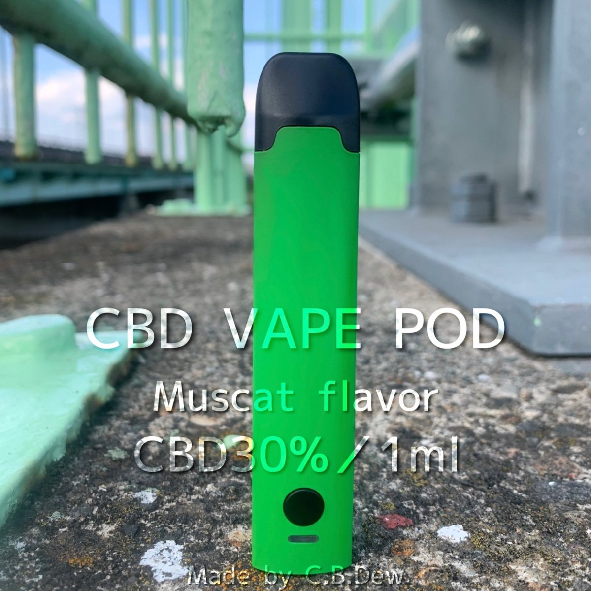 人気第6位 専用 CRD63%＋30% 900mg Vape 1ml Pen- ML Green 1ml