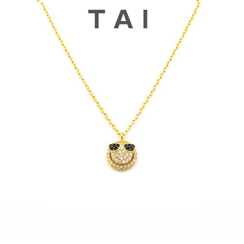 TAI JEWELRY(タイジュエリー) SIMPLE CHAIN NECKLACE WITH SUNGLASSES