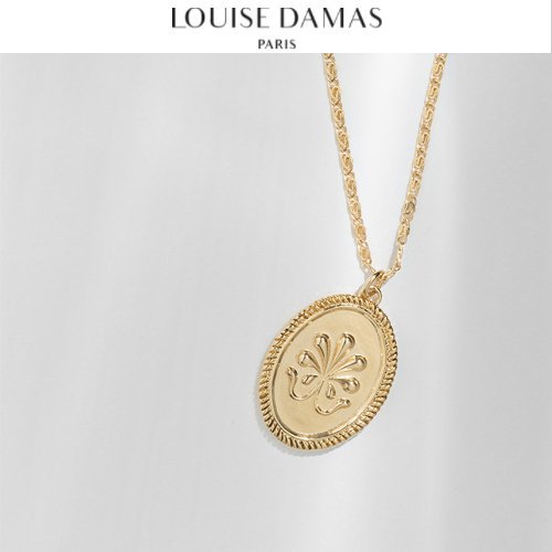 LOUISE DAMAS(ルイーズダマス) Sheherazade Médaille délicate メダル ネックレス ゴールド  【DesignBox】