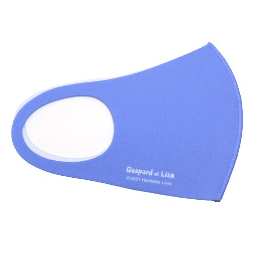 リサとガスパール 【公式ショップ限定】抗菌マスク（ガスパール）ブルー　LG