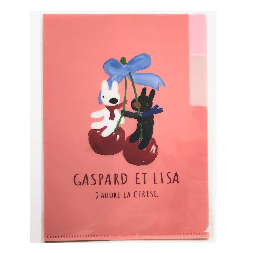 ポケットポーチ リサとガスパール Gaspard et Lisa ピンク-