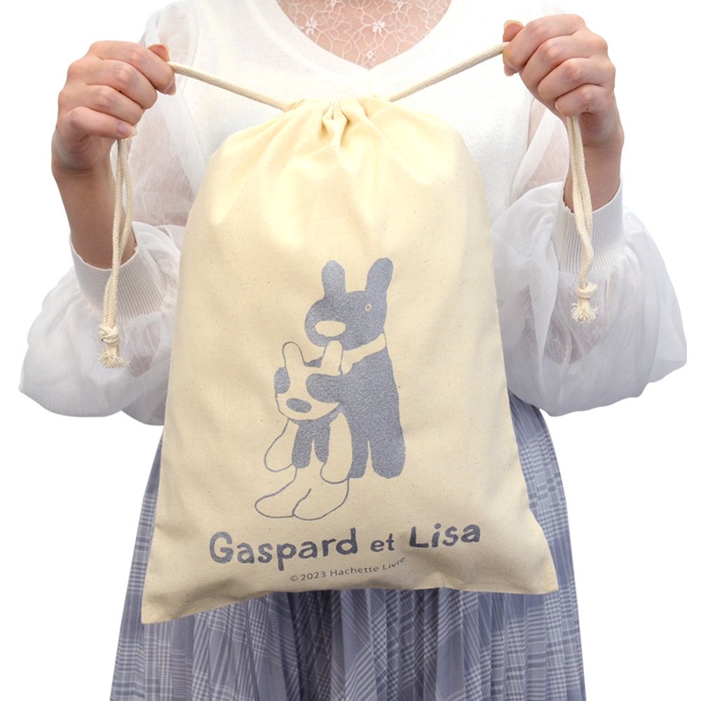 【公式ショップ限定】巾着(めかくし)　LG - リサとガスパール 公式オンラインショップ