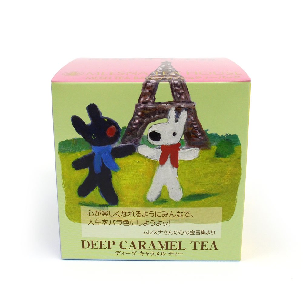 数量限定品・MLESNA TEAコラボ】【バラ売り】DEEP CARAMEL TEA CUBEBOX