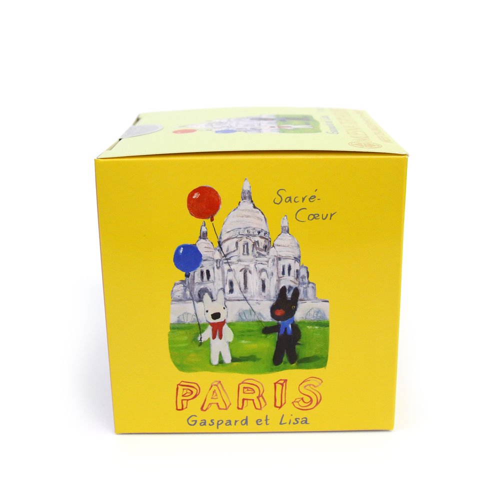 【数量限定品・MLESNA TEAコラボ】【バラ売り】FRUITS PARIS TEA　CUBEBOX（ティーバッグ12包入り）LG -  リサとガスパール 公式オンラインショップ