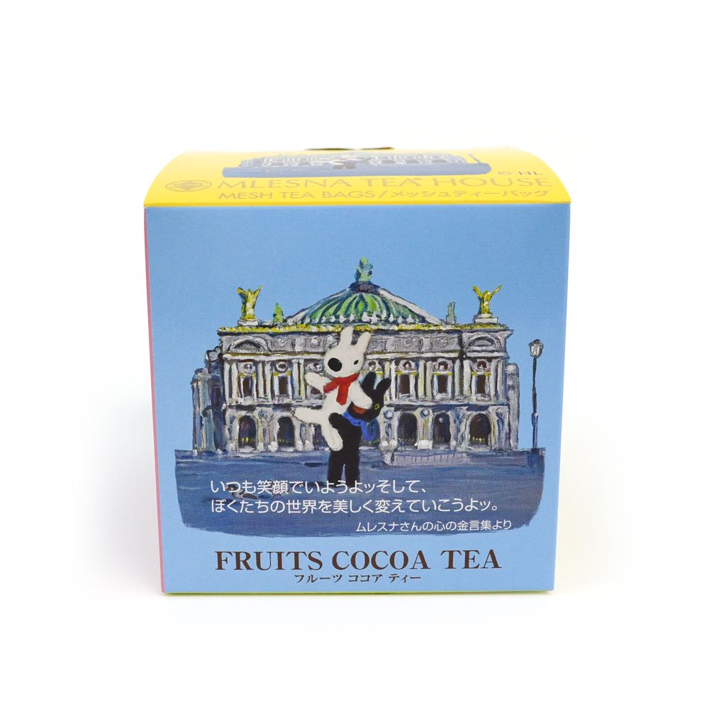 数量限定品・MLESNA TEAコラボ】【バラ売り】FRUITS COCOA TEA CUBEBOX