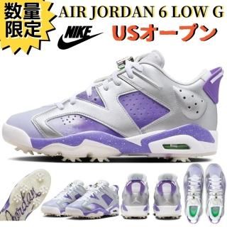 Jordan Air Jordan 6 シルバー/パープル/ゴルフ26.5cm NIKE AIR JORDAN 6 LOW GOLF NRG 