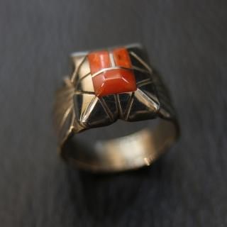 ナバホ族　CHestar・Benally リング ナバホ族：チェスターベナリーリング 20号 - PINE☆FIELD