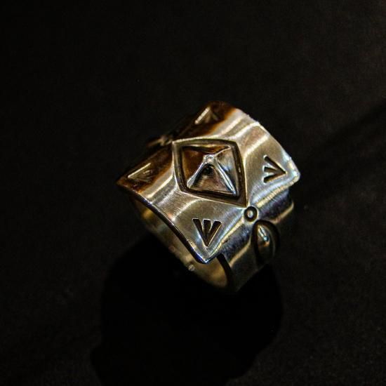 Herman Smith NAVAJO ナバホ シルバーリング 20号 Herman Smith NAVAJO ナバホ シルバーリング 20号