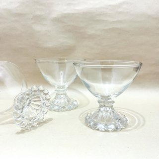 vintage boopie sherbet glass [KG-2] ビンテージ ブーピー シャーベットグラス