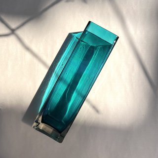 vintage glass flower base [PR-16] ビンテージ ガラスフラワーベース