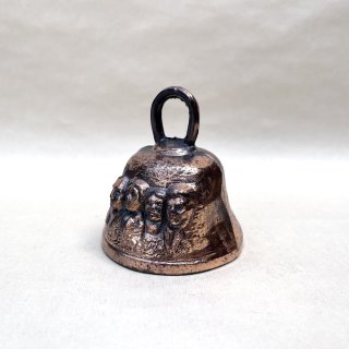 vintage copper mount rushmore bell [OJ-13] ビンテージ ラシュモア山デザイン ベル