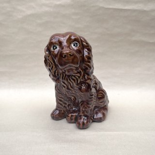 vintage ceramic dog object [OJ-19] ビンテージ 陶器犬 オブジェ