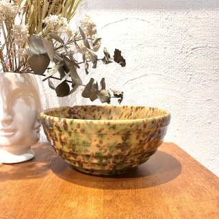 antique pottery bowl [KO-7] アンティーク 陶器ボウル