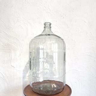 vintage bottle motif glass flower base [PR-30] ビンテージ ボトルモチーフガラスフラワーベース