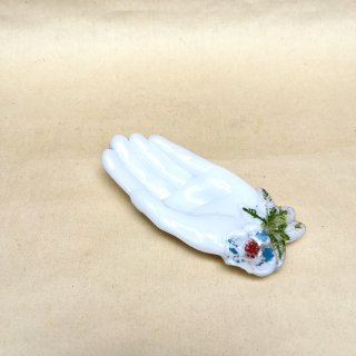 vintage hand motif soap dish [TR-32] ビンテージ ハンドモチーフソープデッシュ