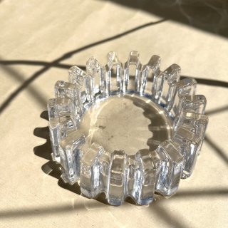 vintage glass ashtray [TR-35] ビンテージ ガラスアシュトレイ