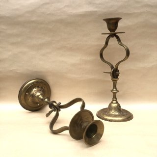 vintage brass candle holder [CA-14] ビンテージ ブラスキャンドルホルダー