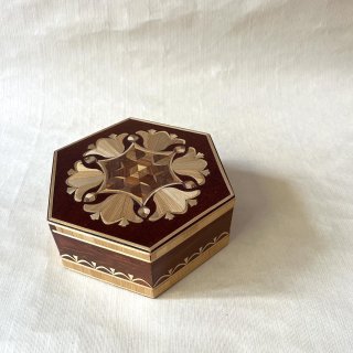 vintage wood accessory case [KI-5] ビンテージ ウッド小物入れ