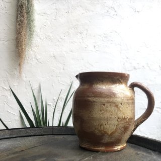 vintage pottery flower vase [PR-68] ビンテージ 陶器フラワーベース