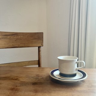 vintage stoneware cup ＆ saucer [KM-29] ビンテージ ストーンウェア社製カップ＆ソーサー