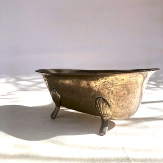 vintage bath motif brass object [OJ-85]ビンテージ バスモチーフブラスオブジェ