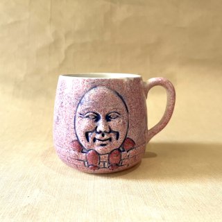vintage humpty dumpty pottery mug [KM-36] ビンテージ ハンプティダンプティ 陶器マグ