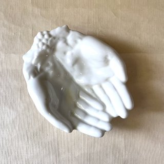 vintage hand motif soap dish [TR-54] ビンテージ ハンドモチーフソープディッシュ