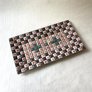 vintage tile tray [TR-56] ビンテージ タイルトレイ