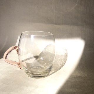 vintage glass mug [KM-41] ビンテージ ガラスマグ