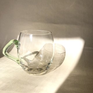 vintage glass mug [KM-42] ビンテージ ガラスマグ