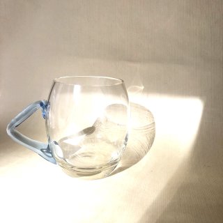 vintage glass mug [KM-44] ビンテージ ガラスマグ
