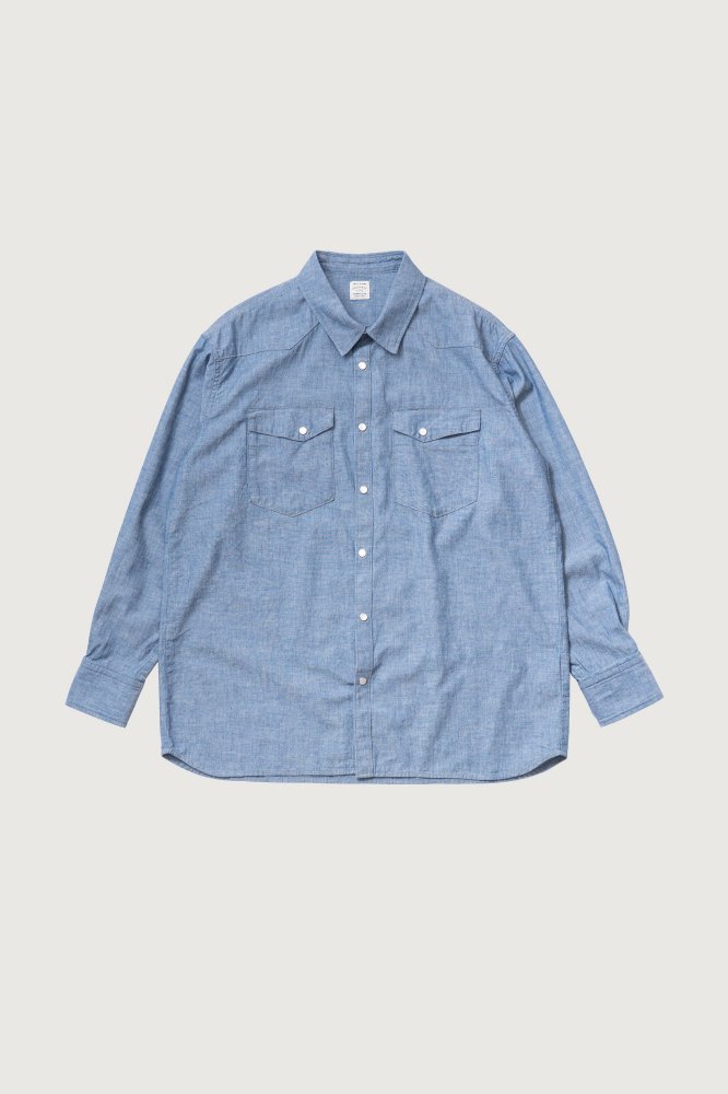 CHAMBRAY WESTERN SHIRTS 