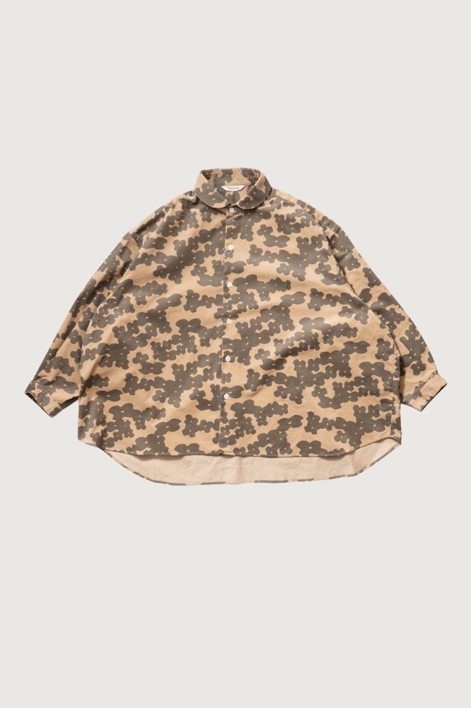 BARBER BLOUSE / FLOWER CAMO