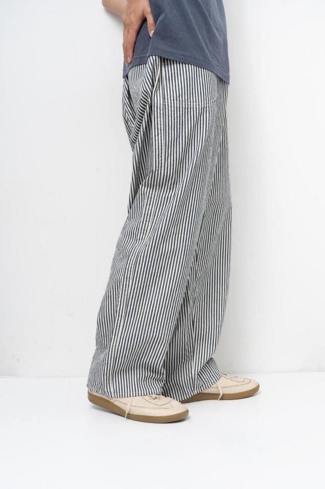 パンツ ORDINARY  DELIVERY MANCOLOURLESS RANCH PANTS HICKORY - ORDINARY FITS ATELIER SHOP