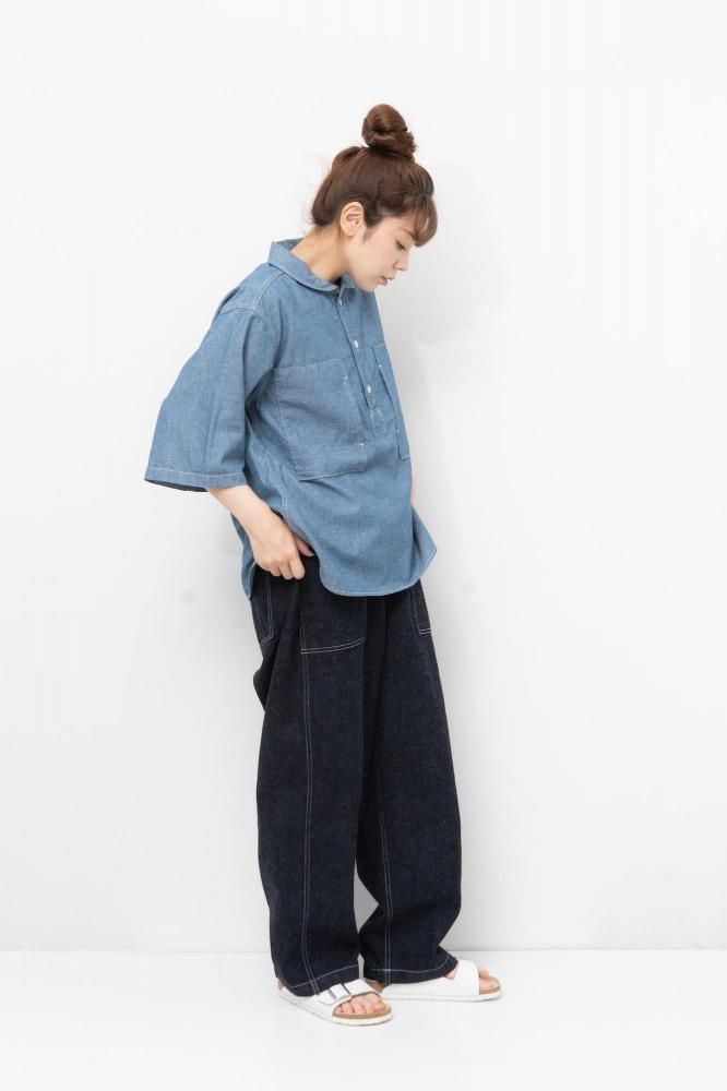 トップス ORDINARY FITS CHAMBRAY PULLOVER SHIRTS ORDINARY FITS オーディナリーフィッツ 
