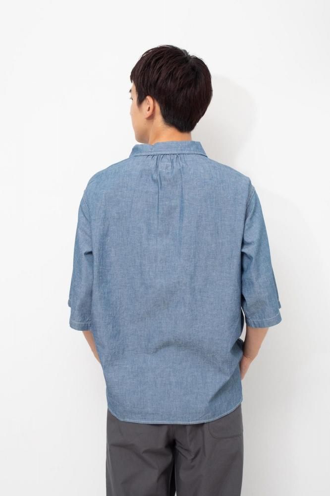 トップス ORDINARY FITS CHAMBRAY PULLOVER SHIRTS 186855968_o1.jpg?
