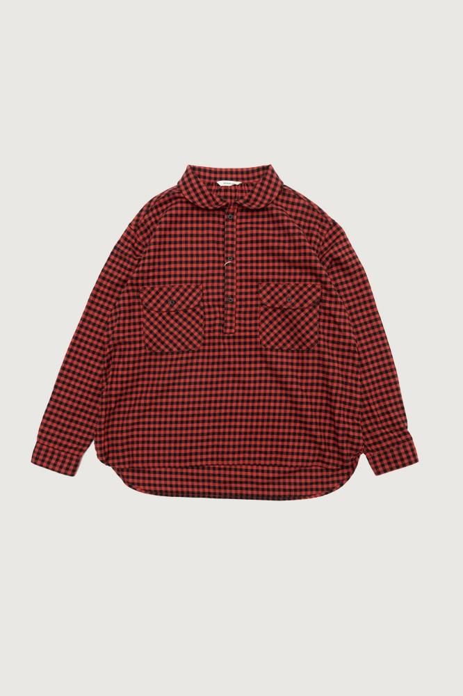 FLANNEL WORK PULLOVER SHIRTS 