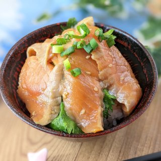 国産  haru's kitchen 玄海サーモン漬け（１人前70ｇ）１パック＜冷凍＞　の商品画像