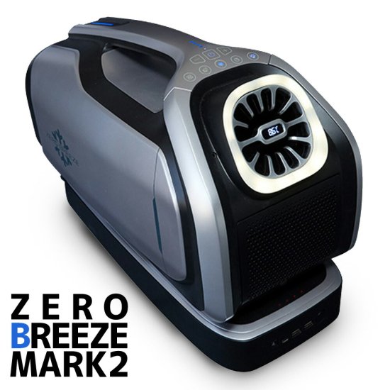 ポータブル エアコン Zero Breeze Mark2 ゼロブリーズ マーク2 本体のみ（バッテリーは付属しません）） - ナニワ ショッピングサイト