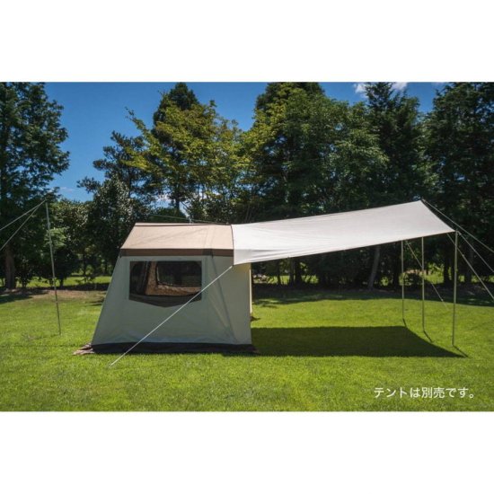 送料無料 小川キャンパル/キャンパルジャパン SystemTarp Recta/システムタープ レクタT/C 3340 テント タープ OGAWA  CAMPAL - ナニワ ショッピングサイト