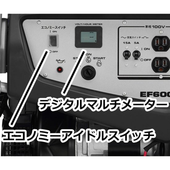 YAMAHA ヤマハ 発電機 EF6000TE 三相200V 単相100V 交流 現場 工場 建設現場 大型 ガソリン プロ仕様 50Hz/60Hz  東日本 西日本 - naniwa