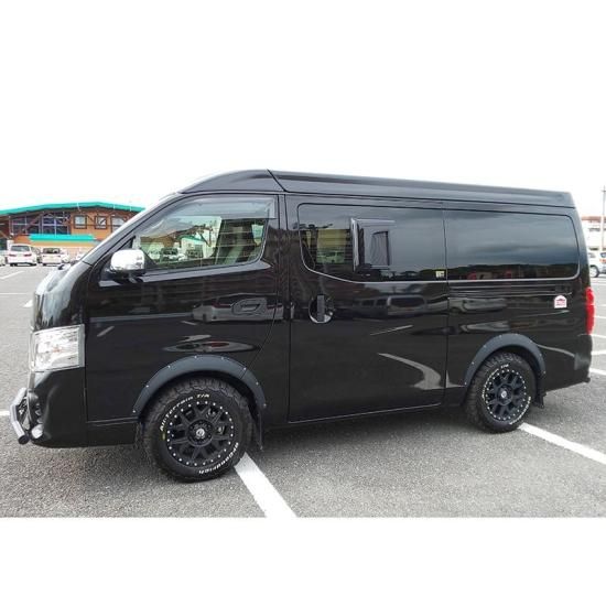 WAVE3キャラバン 運転席側小窓用 未塗装 キャラバン NV350 CARAVAN E26系専用 小窓用網戸【品番：S