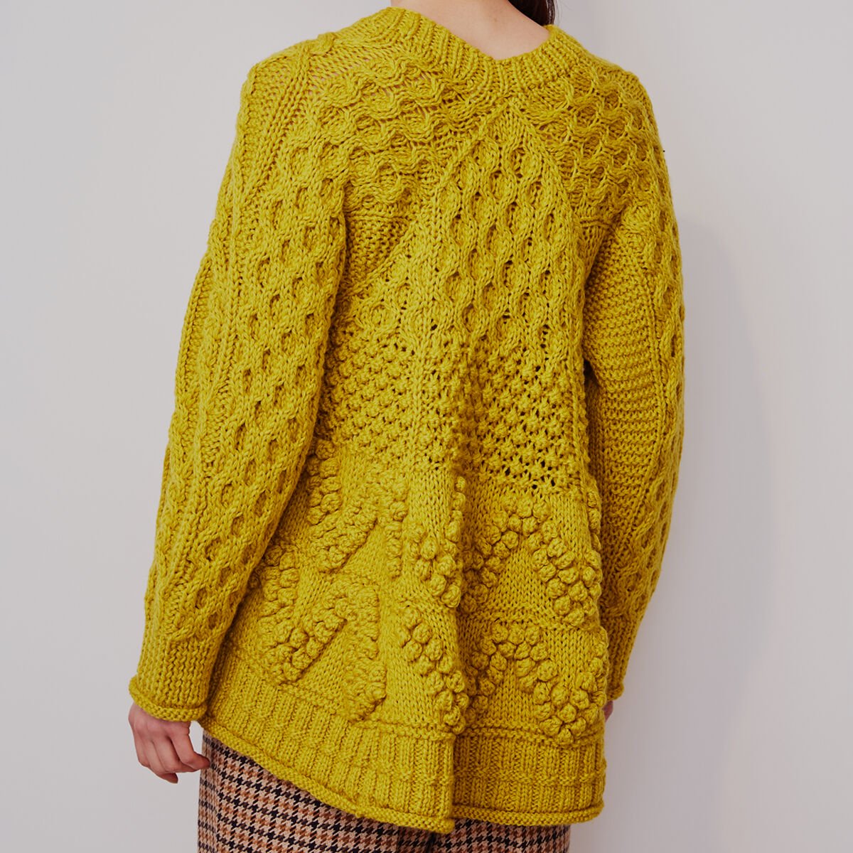 VENIT ヴェニット アランニット HAND KNIT PULLOVER