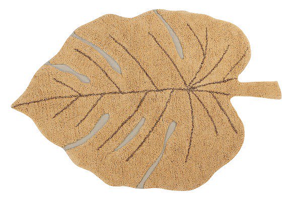 Lorenacanals　ロレーナカナルズ　Washable rug Monstera Honey　モンステラハニーラグ