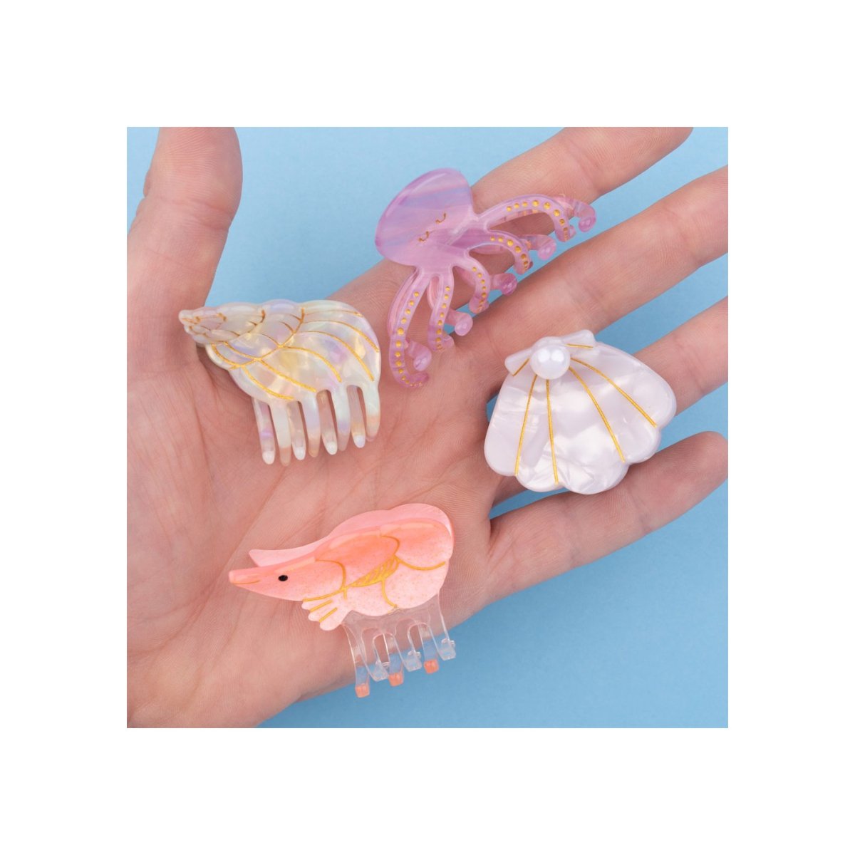 CoucouSuzette ククシュゼット Scallop Shell Mini Hair Claw ホタテ