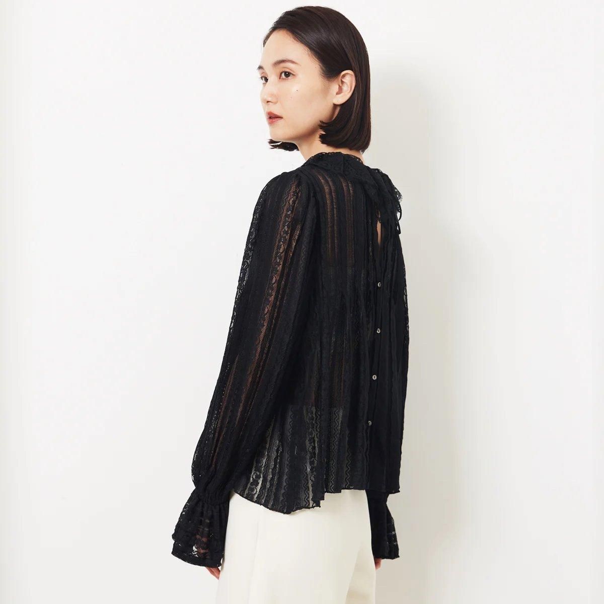 VENIT ヴェニット STRETCH LACE レースブラウス