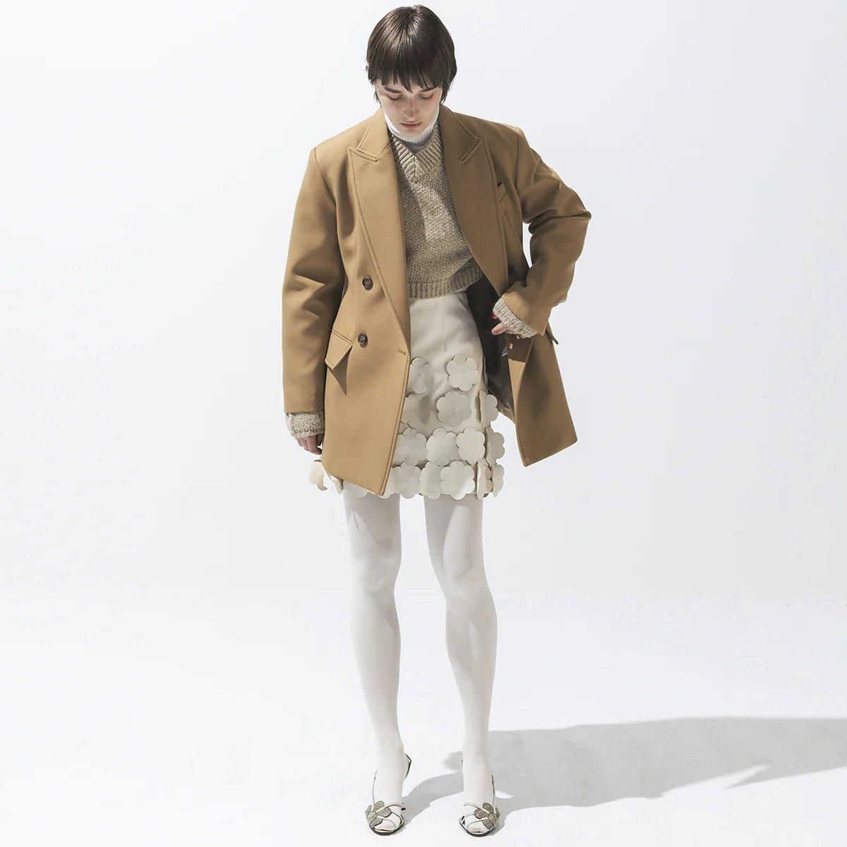 【新品★定価4.4万】ヤマダヤ　福袋　venit エコレザーフラワーミニスカート VENIT ヴェニット 3D FLOWER ECO LEATHER SKIRT