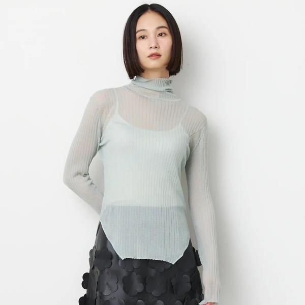 <img class='new_mark_img1' src='https://img.shop-pro.jp/img/new/icons20.gif' style='border:none;display:inline;margin:0px;padding:0px;width:auto;' />VENIT �����˥åȡ�HIGHNECK SHEER RIB