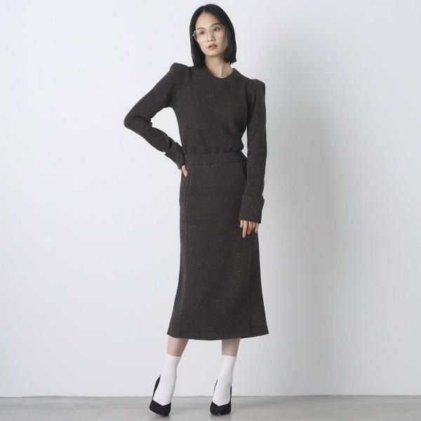 <img class='new_mark_img1' src='https://img.shop-pro.jp/img/new/icons11.gif' style='border:none;display:inline;margin:0px;padding:0px;width:auto;' />VENIT ˥åȡCOLOR NEP TWEED SKIRT (BROWN)