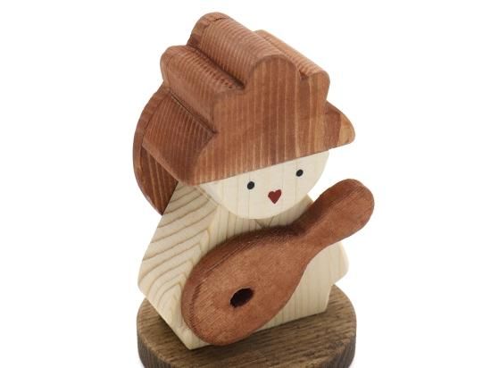 時代提げ物 七福神根付 天然素材【弁才天】高さ約5.0cm 重さ約35ｇ 弁財天 時代提物 七福神根付 天然素材 在銘(友正)【大黒様】高さ約5cm